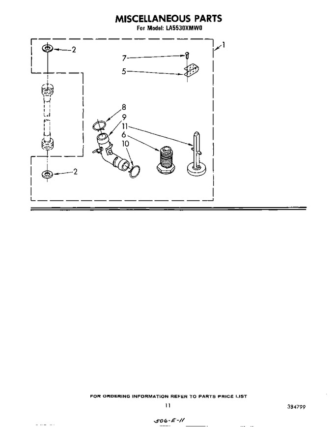 Diagram for LA5530XMW0