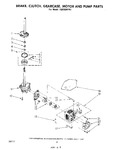 Diagram for 06 - Brake, Clutch, Gearcase, Motor And Pump