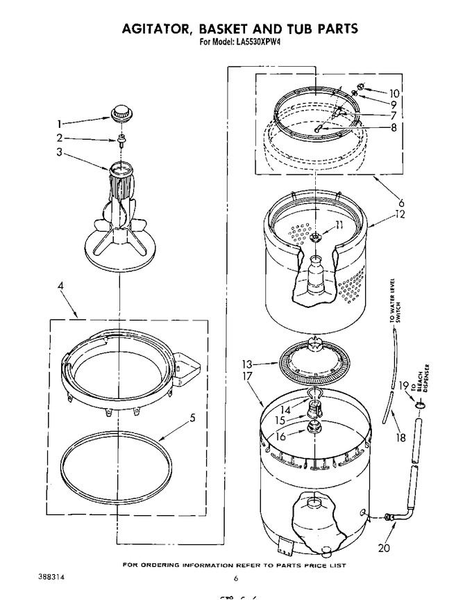Diagram for LA5530XPW4