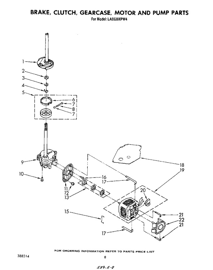 Diagram for LA5530XPW4