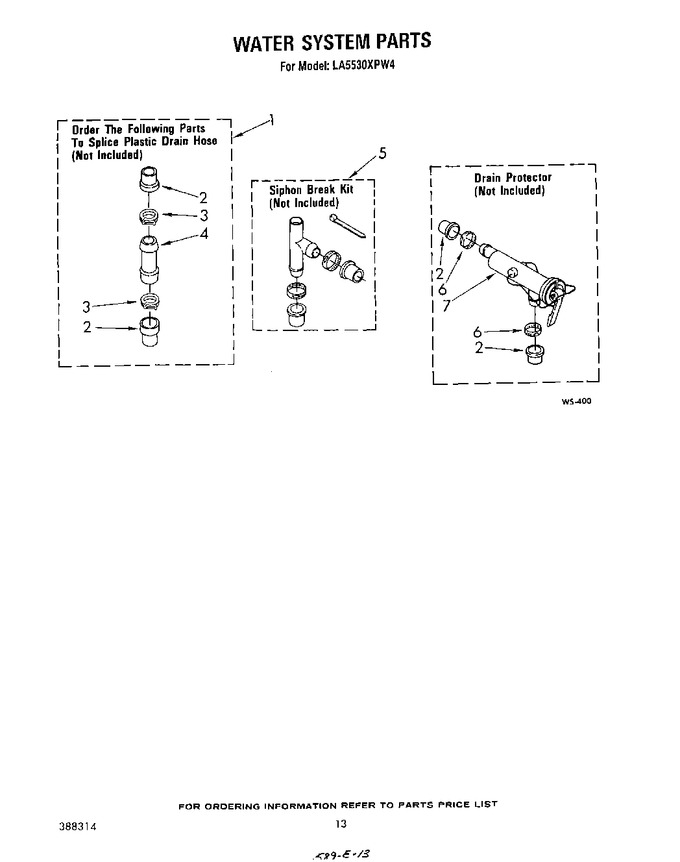 Diagram for LA5530XPW4