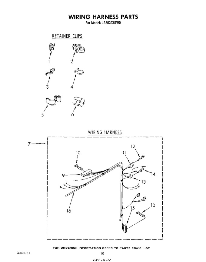 Diagram for LA5530XSW0
