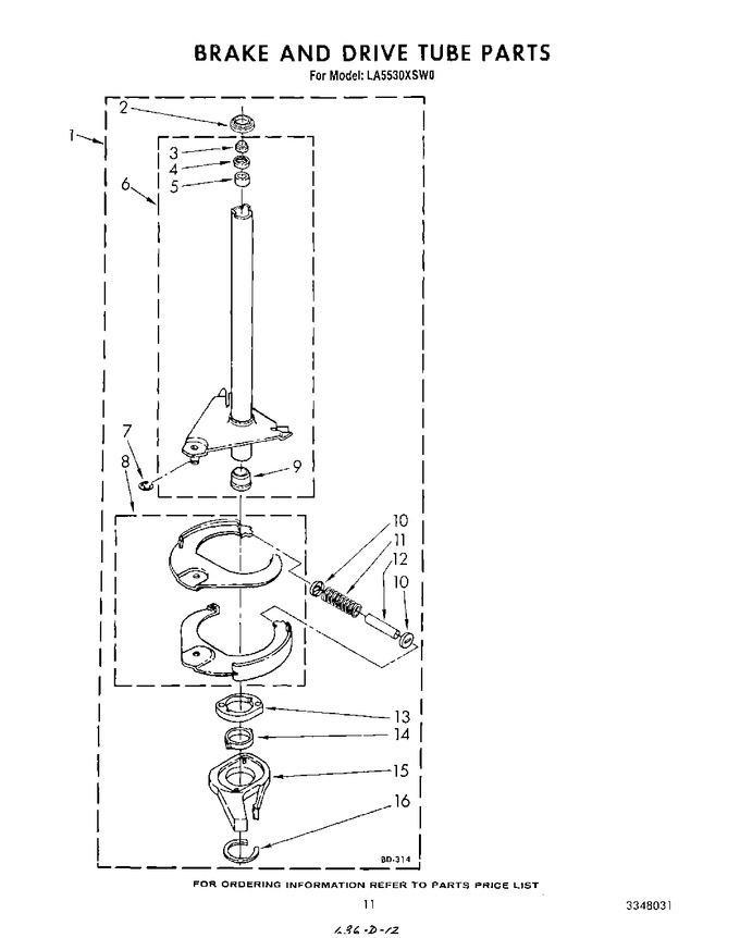 Diagram for LA5530XSW0