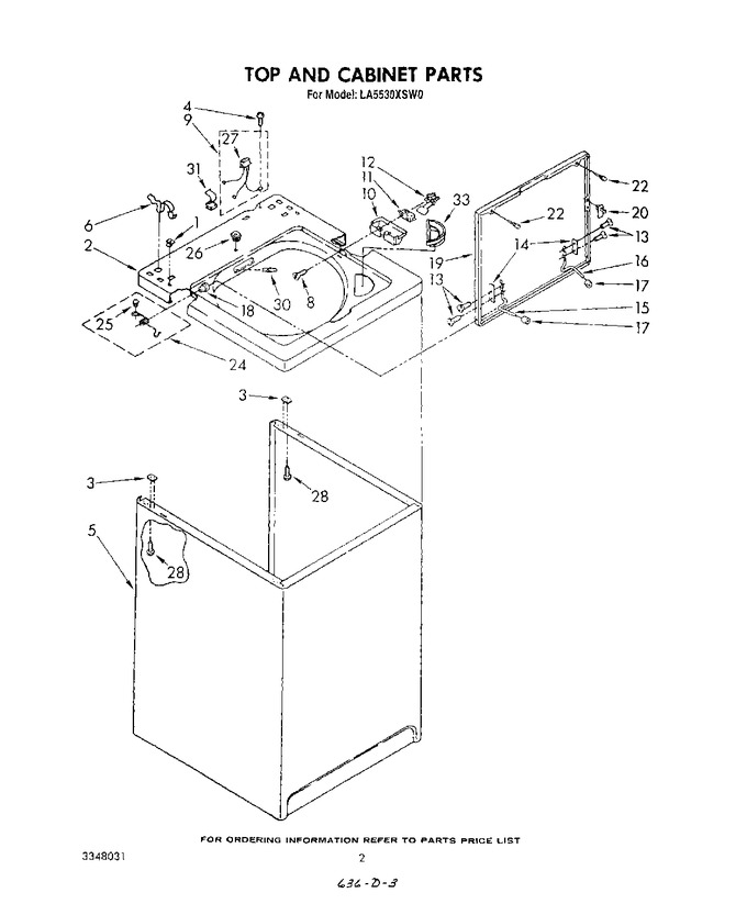 Diagram for LA5530XSW0