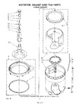 Diagram for 04 - Agitator Basket And Tub