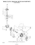 Diagram for 06 - Brake, Clutch, Gearcase, Motor And Pump