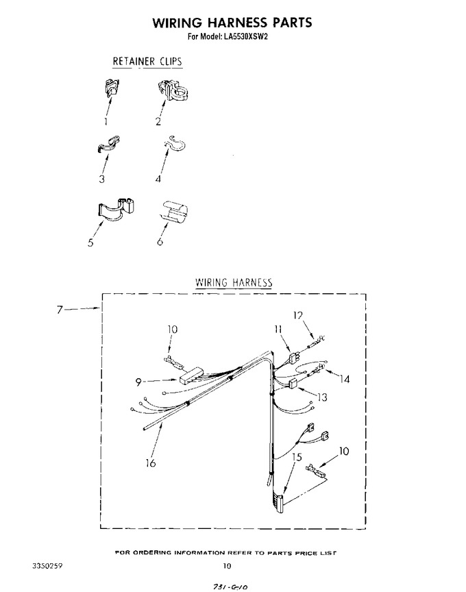 Diagram for LA5530XSW2