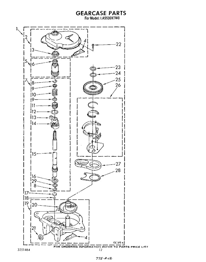 Diagram for LA5530XTF0