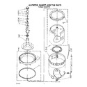 Diagram for 05 - Agitator, Basket And Tub