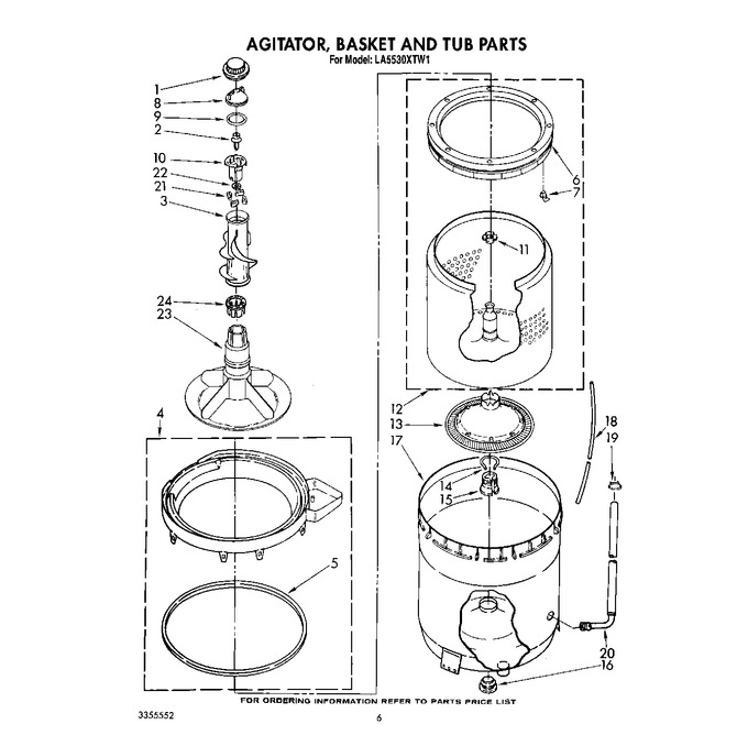 Diagram for LA5530XTN1