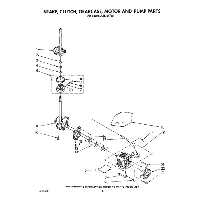 Diagram for LA5530XTF1