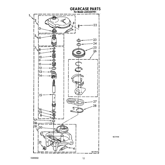 Diagram for LA5530XTF1