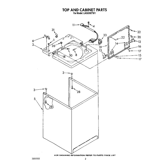 Diagram for LA5530XTG1