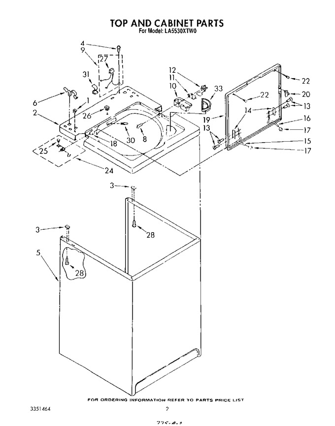 Diagram for LA5530XTN0