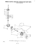 Diagram for 06 - Brake, Clutch, Gearcase, Motor And Pump