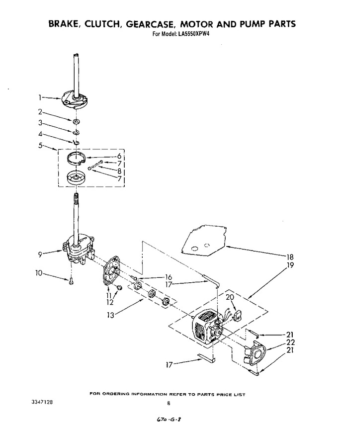 Diagram for LA5550XPW4