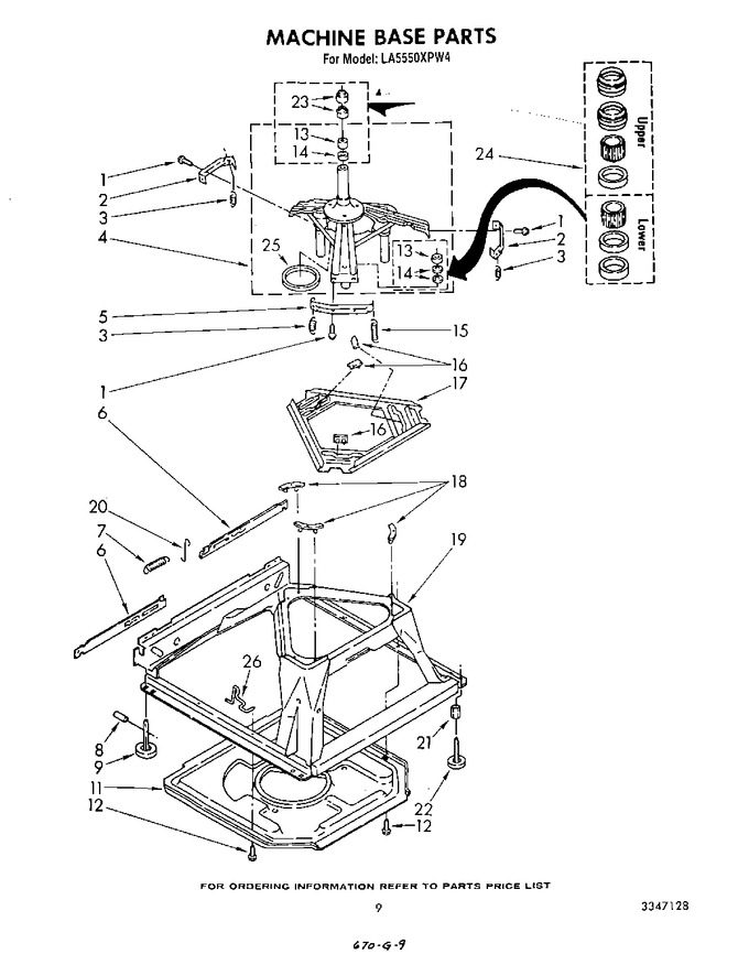 Diagram for LA5550XPW4