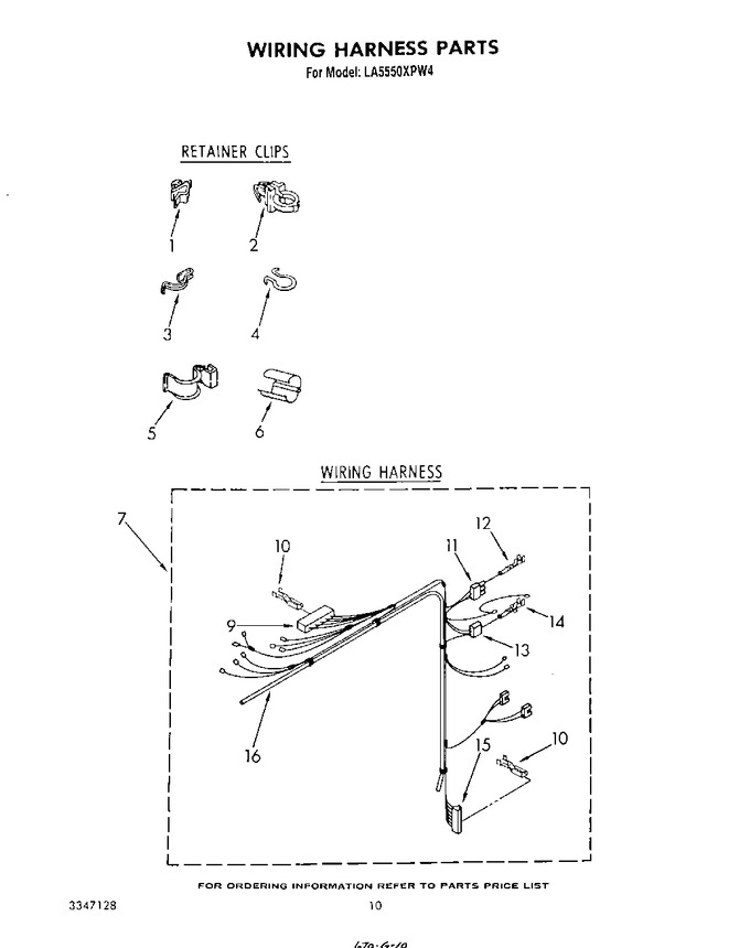 Diagram for LA5550XPW4