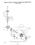 Diagram for 06 - Brake, Clutch, Gearcase, Motor And Pump