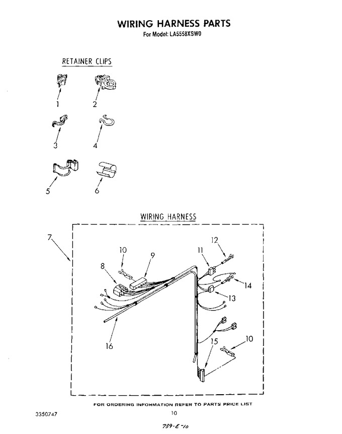 Diagram for LA5558XSW0