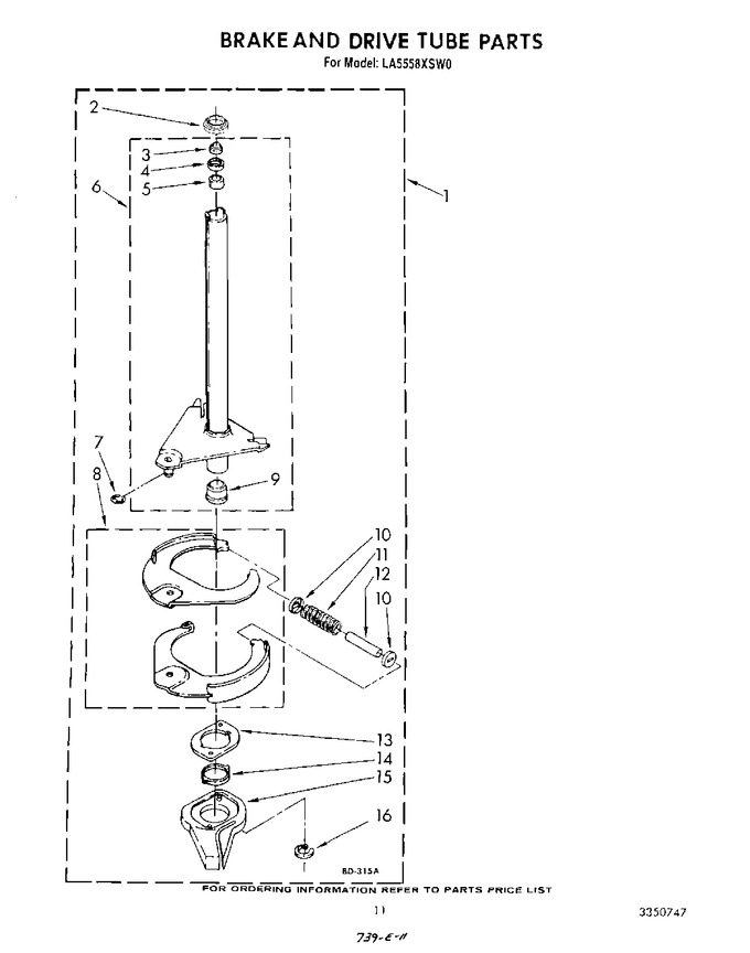 Diagram for LA5558XSW0