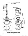 Diagram for 04 - Agitator, Basket And Tub