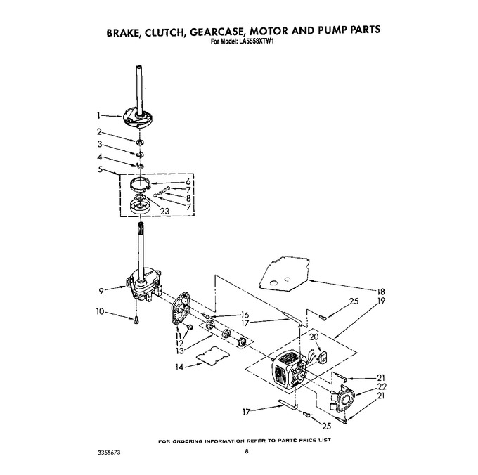Diagram for LA5558XTW1