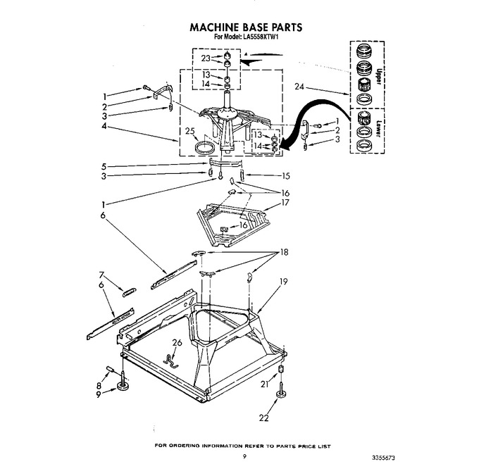 Diagram for LA5558XTW1