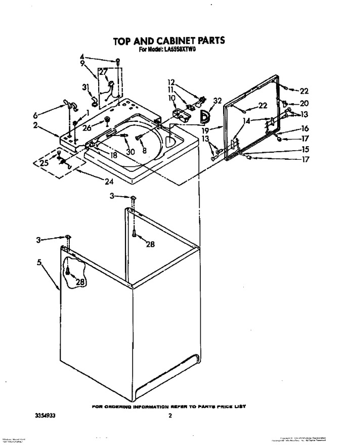 Diagram for LA5558XTG0
