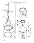 Diagram for 05 - Agitator, Basket And Tub