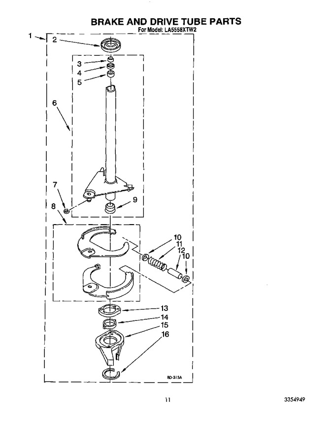 Diagram for LA5558XTW2