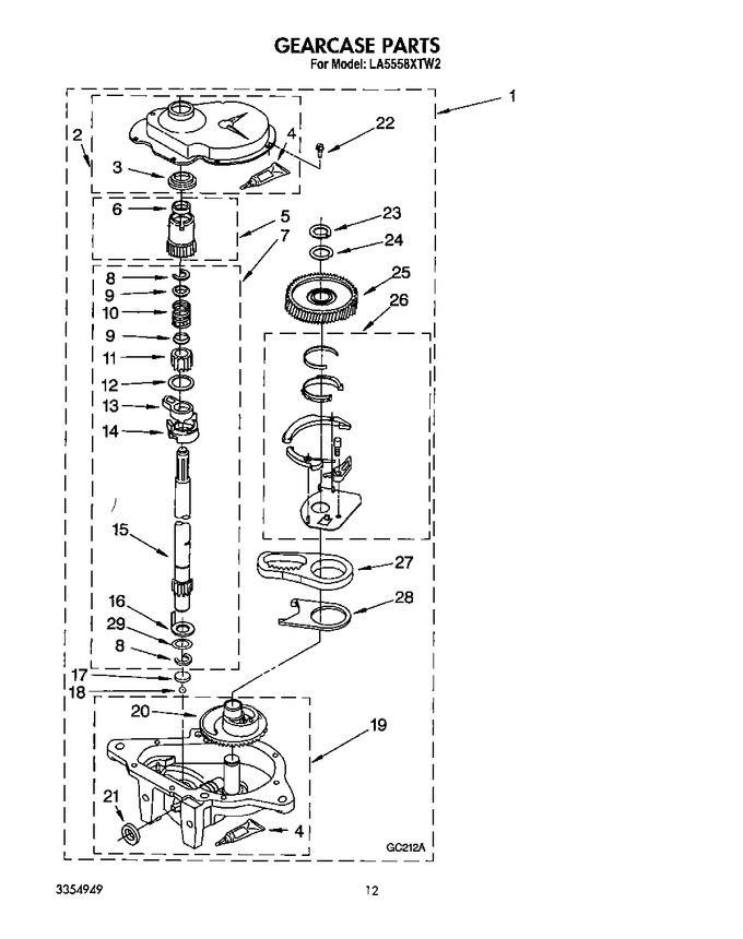 Diagram for LA5558XTG2