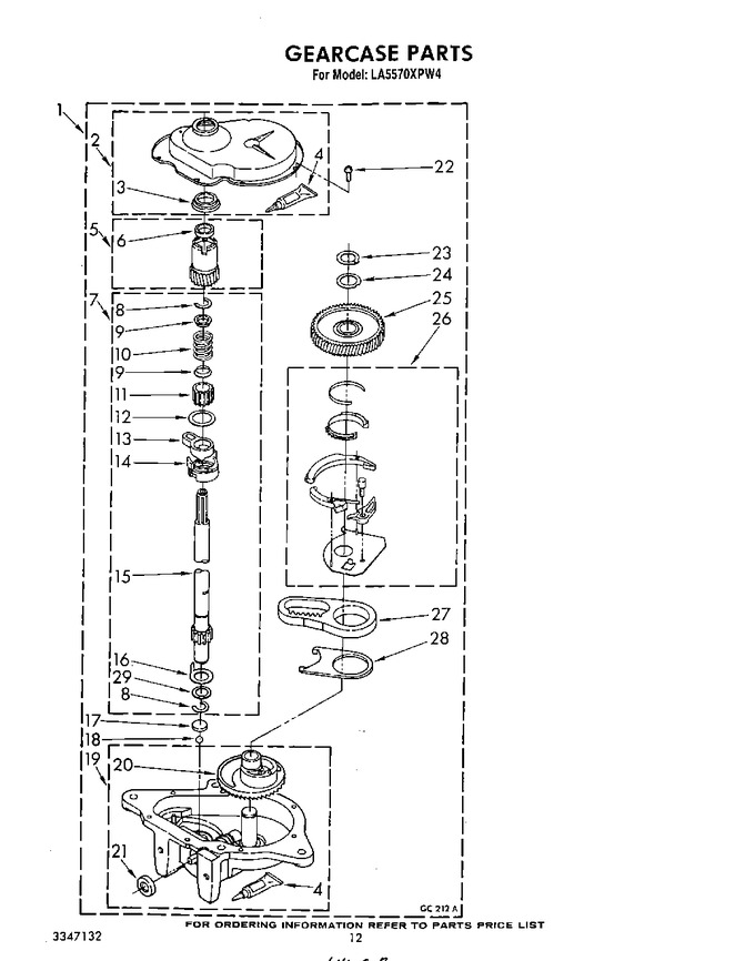 Diagram for LA5570XPW4