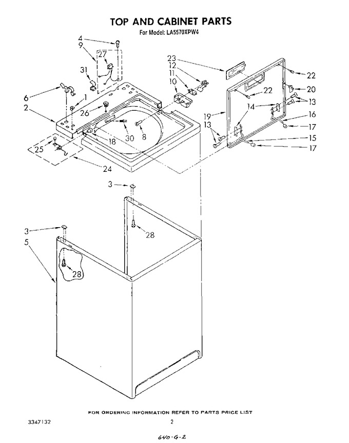 Diagram for LA5570XPW4