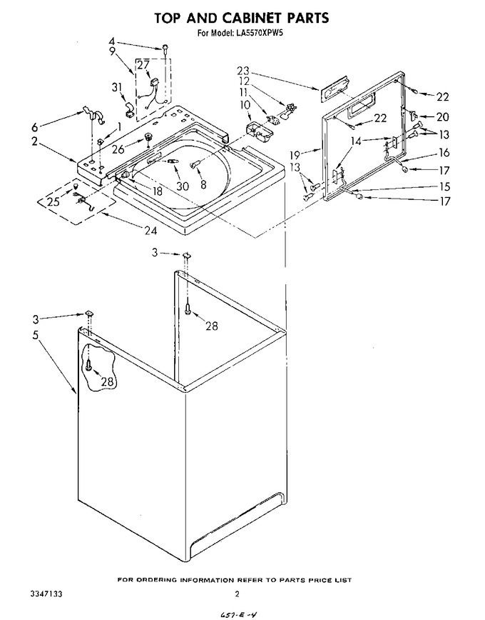 Diagram for LA5570XPW5