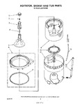 Diagram for 04 - Agitator, Basket And Tub