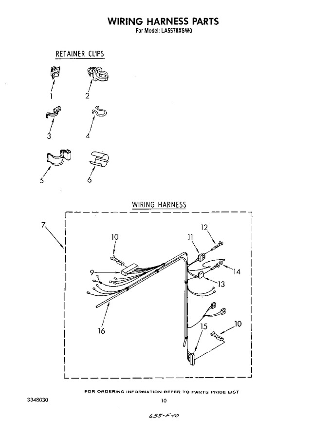 Diagram for LA5578XSW0