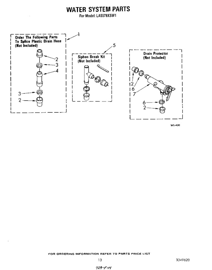 Diagram for LA5578XSW1