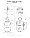 Diagram for 04 - Agitator, Basket And Tub