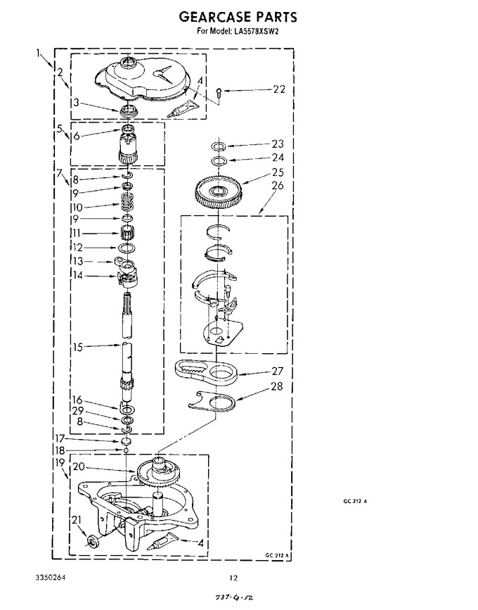Diagram for LA5578XSW2