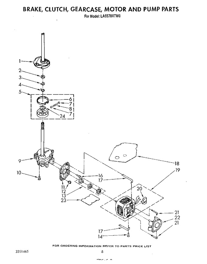Diagram for LA5578XTN0