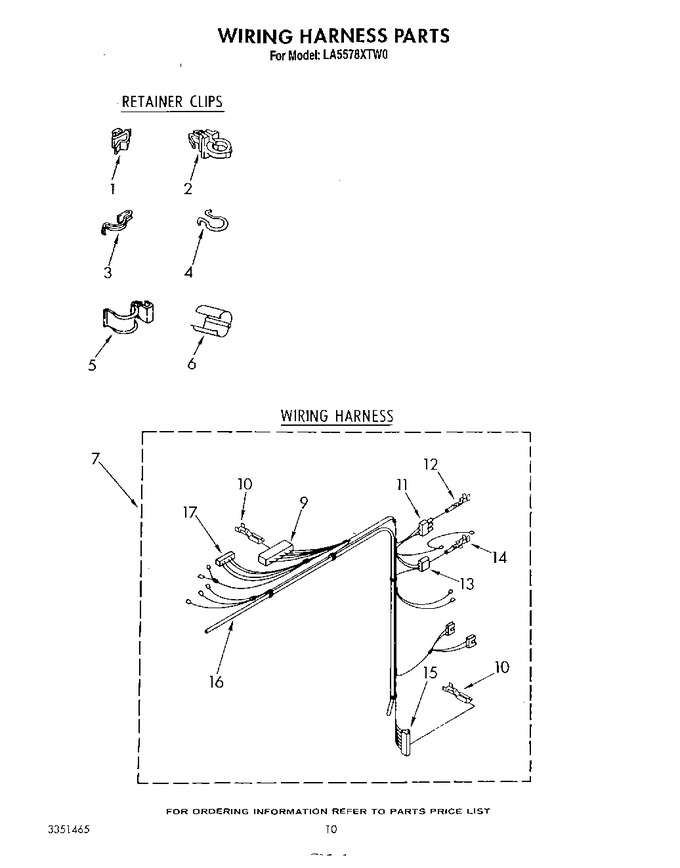 Diagram for LA5578XTN0