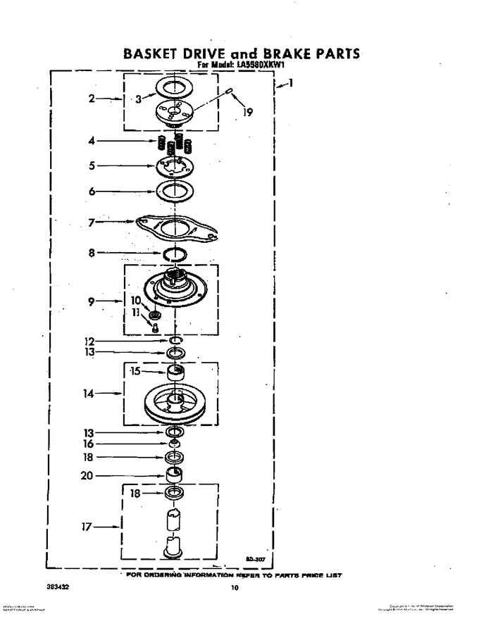 Diagram for LA5580XKW1