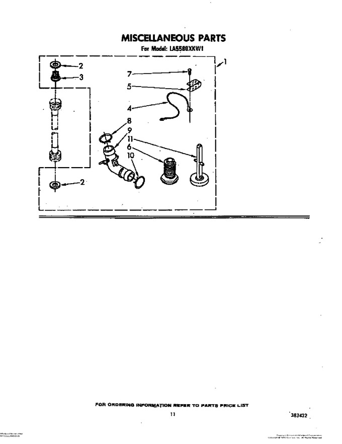 Diagram for LA5580XKW1