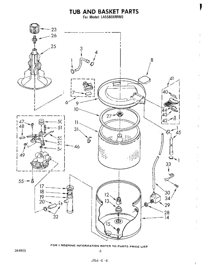 Diagram for LA5580XMW0