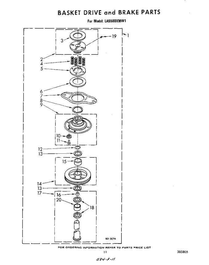 Diagram for LA5580XMW1