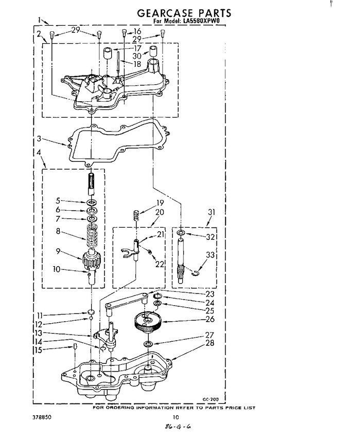 Diagram for LA5580XPW0