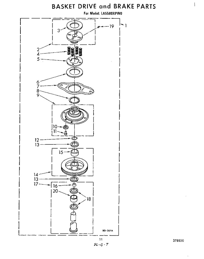 Diagram for LA5580XPW0