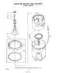Diagram for 04 - Agitator, Basket And Tub