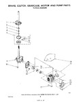 Diagram for 06 - Brake, Clutch, Gearcase, Motor And Pump